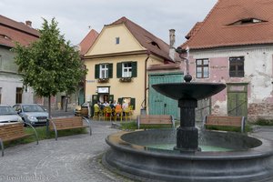 Noch ein kleiner Platz in Sibiu auf dem Weg zur Piata Cibin