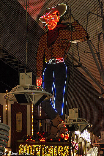 rauchender Cowboy von Las Vegas