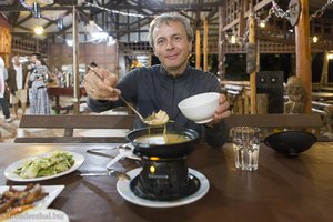 Suppe im Jong Kum Lao Restaurant