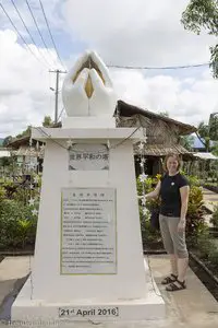 das Friedensdenkmal von Thanbyuzayat