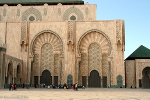 Eingänge der Moschee Hassan II.