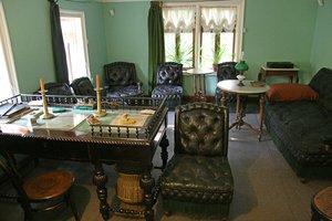Leo Tolstois Zimmer im Wohnhaus in Moskau