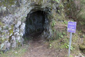 Der erste Tunnel auf dem Weg nach Los Tilos