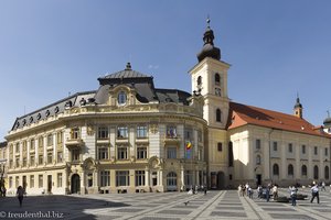 Auf dem Großen Ring von Sibiu und Siebenbürgen