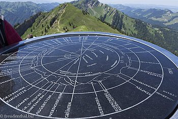 Panoramascheibe auf dem Stuiben