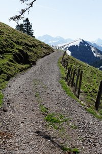 Schotterweg von Rigi-Klösterli nach Staffel