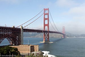 Golden Gate Bridge und Fort Point