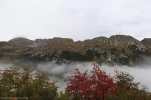 Blick über den Nebel