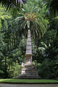 Denkmal zur Erinnerung an Visconde und Viscondessa da Praia