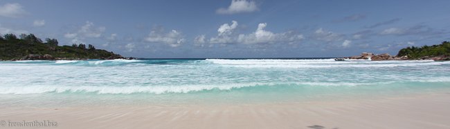 Panorama der Anse Cocos