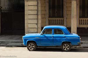 Oldtimer beim Prado in Havanna auf Kuba