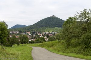 Und immer wieder schaut man auf Hohenneuffen