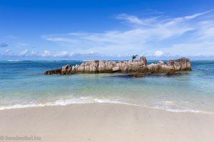 typische Seychellen-Felsen am Crown Beach