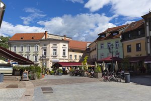 In der Altstadt von Kranj