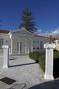 Schönes Haus am Rathausplatz