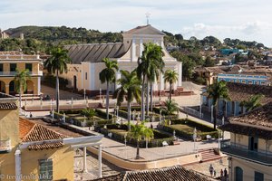 Blick auf die Plaza Mayor in Trinidad