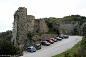 Parkplatz an der Burgruine