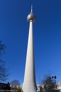 der Fernsehturm in Berlin