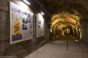 Im Bunker vom Schloss Duino