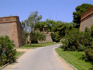Festung beim Castell de Montjuic