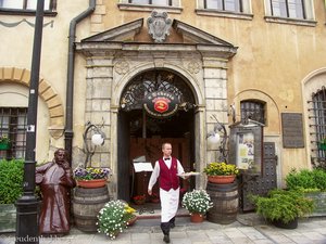 Eingang zum Wirtshaus