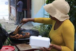 Garküche auf Carriacou