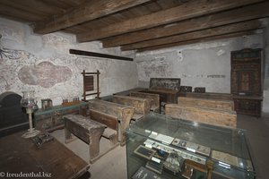 Schule, Klassenzimmer in der Kirchenburg Tartlau