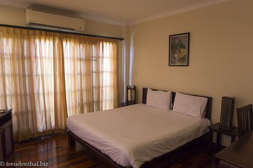 unser Zimmer im Vayakorn-Inn von Vientiane