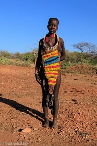 Hamer-Frau in Äthiopien