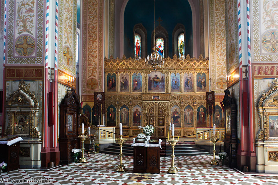 Altarraum in der Alexander-Newski-Kathedrale Tallinn