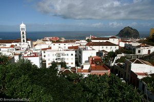 der erste Ausblick auf die Stadt