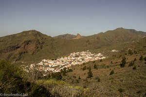 Blick über Tamaimo und das Teno-Gebirge