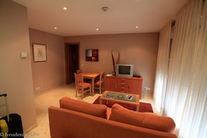 Hotel Ciudad de Lugo - Blick ins Wohnzimmer