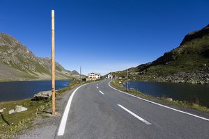 Passstraße über den Flüelapass