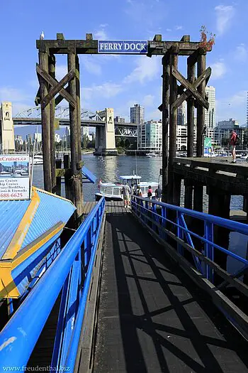 Fähranleger auf Granville Isand - Vancouver