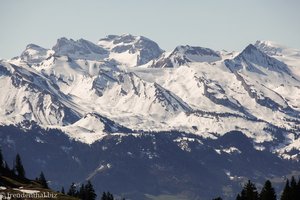 Aussicht von Rigi Des Alpes zu den Alpen