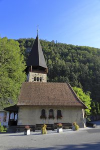 Die Sankt Michaels-Kirche in Meiringen