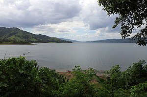 Blick auf den Arenal-See bei El Castillo