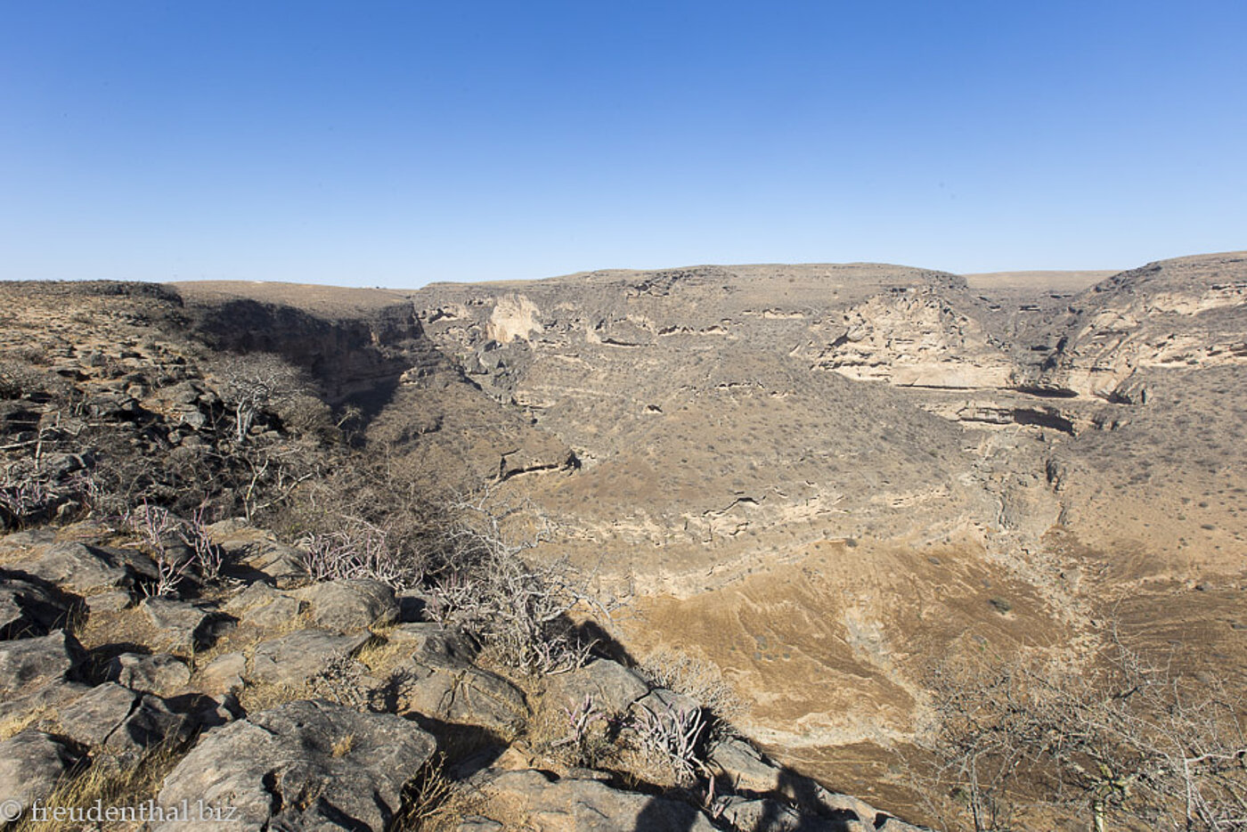 Blick in die Doline Teyq
