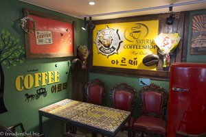 das gemütliche Café Arte in Gyeongju