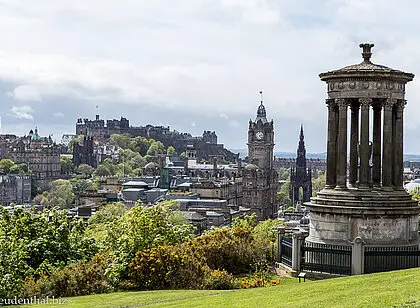 Spaziergang auf den Calton Hill