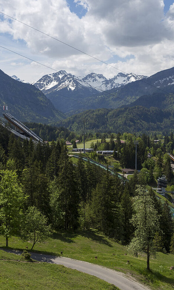Schattenbergschanzen bei Oberstdorf