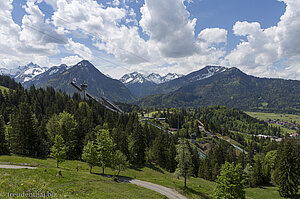 Schattenbergschanzen bei Oberstdorf