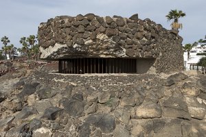 Gut getarnter Bunker aus dem Spanischen Bürgerkrieg
