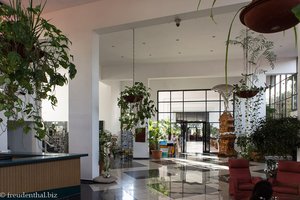 in der Lobby vom Hotel Jagua bei Cienfuegos