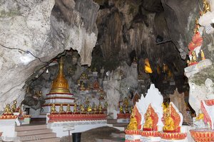 in den Pindaya-Höhlen von Myanmar