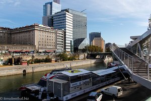 Schiffsstation Wien City beim Schwedenplatz