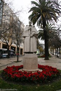 bei der Metrostation Restauradores beginnt die Avenida da Liberdade