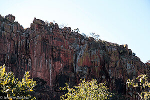 Felswand im Waterberg Plateau Park