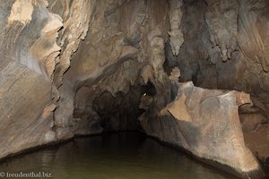 unterirdischer Fluss in der Cueva del Indio